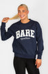 BARE Academy Sweater - Navy/White