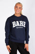 BARE Academy Sweater - Navy/White