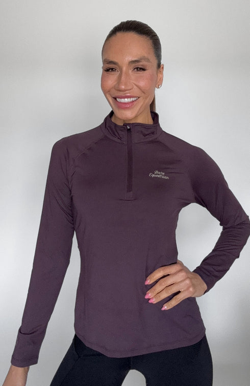 BARE Technical Sun Shirt - Aubergine