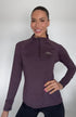 BARE Technical Sun Shirt - Black Cherry