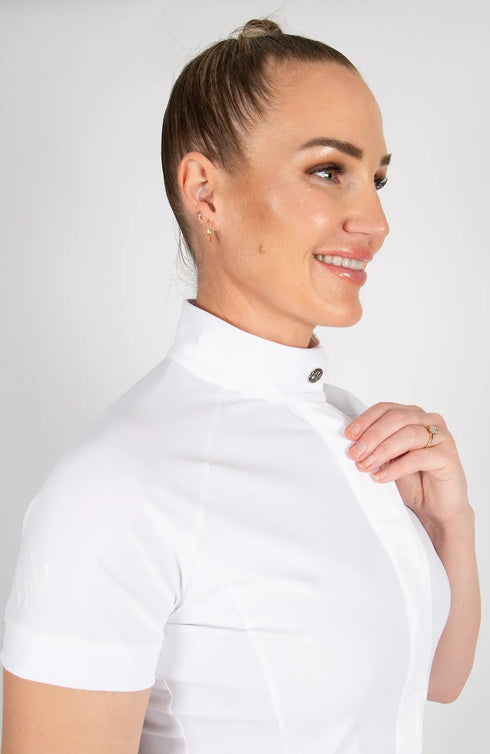 BARE Pro Mesh Competition Shirt - White