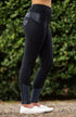Youth Performance Riding Tights - Black Croc