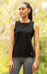 BARE Leopard Tank Top - Black