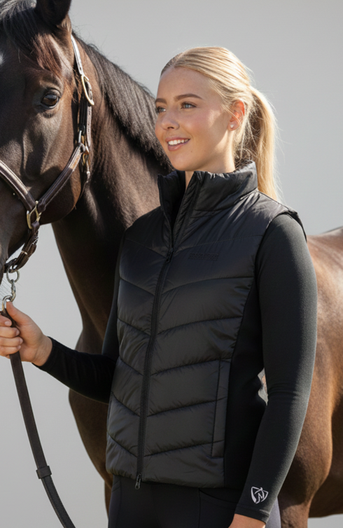 BARE Winter Series - Annabel Vest - Black