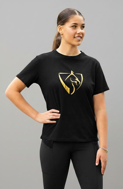 BARE Black & Gold Limited Edition Logo Tee