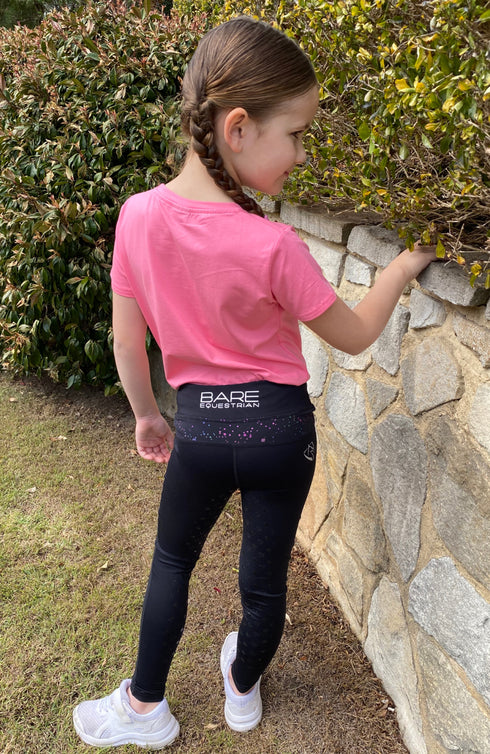 BARE Babes Performance Riding Tights - Galaxy