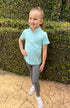 BARE Babes Quarter Zip Shirt - Princess Teal