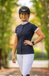 BARE Pro Mesh Competition Shirt - Navy and White