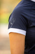 BARE Pro Mesh Competition Shirt - Navy and White