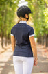 BARE Pro Mesh Competition Shirt - Navy and White