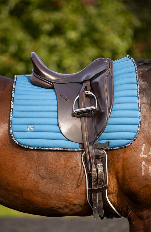 BARE Active Saddle Pad - Dressage Cut - Teal