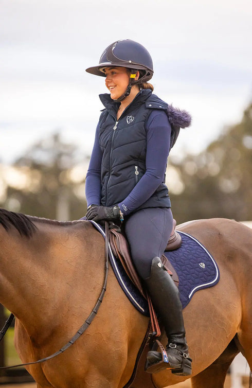 BARE Winter Series - Ellie Vest - Navy