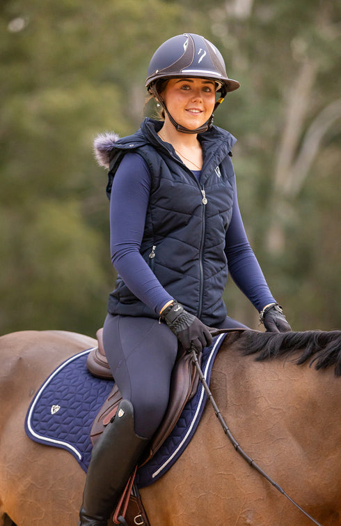 BARE Winter Series - Ellie Vest - Navy