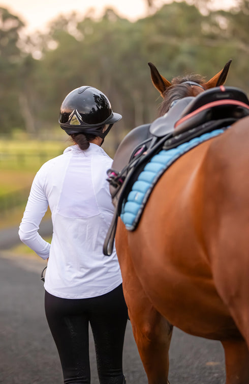 BARE Technical Riding Shirt - Lightweight WHITE