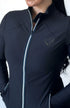 BARE Technical Riding Jacket - Black with Navy