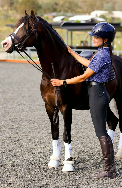 BARE Sculpt Hybrid Riding Breeches - Black