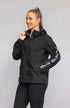 BARE Unisex Kali Lightweight Waterproof Short Jacket (Mesh Lined) - Black