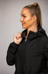 BARE Unisex Kali Lightweight Waterproof Short Jacket (Mesh Lined) - Black