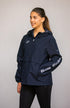 BARE Unisex Kali Lightweight Waterproof Short Jacket (Mesh Lined) - Navy