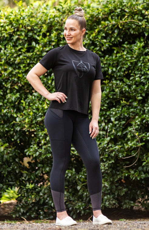 BARE Performance Riding Tights - Mocha