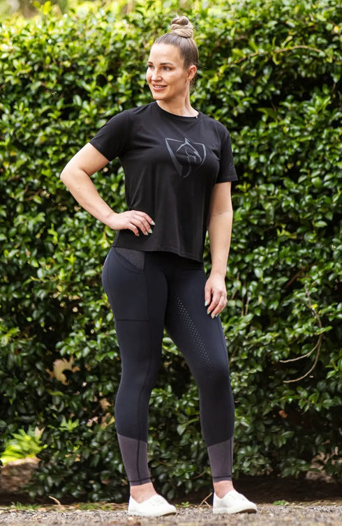 BARE Performance Riding Tights - Mocha