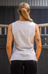 Youth BARE Silver Logo Tank Top - Grey