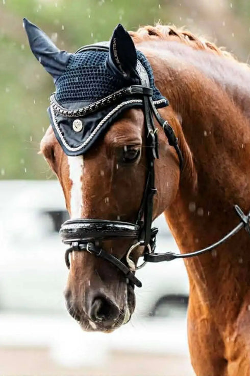 BARE Horse Wear - 'Pro Ears' Ear Bonnet - Navy