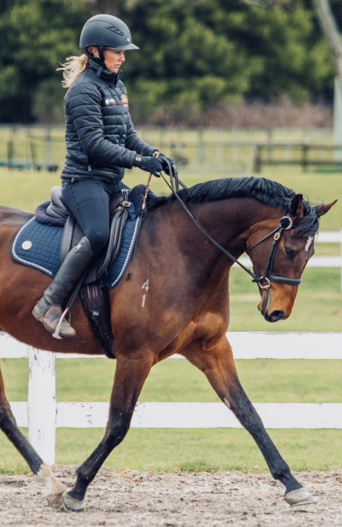 BARE Deluxe Merino Saddle Pad - Navy