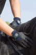 BARE Pro Rider Mesh Grip Gloves - Black/Blue