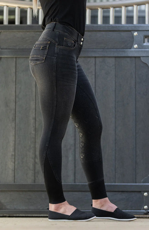 BARE Heritage Black Denim Breeches