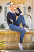 BARE Signature Knitted Sweater - Navy