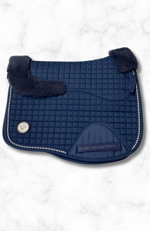 BARE Deluxe Merino Saddle Pad - Navy