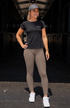 BARE Sculpt Hybrid Riding Breeches - Cocoa Moss