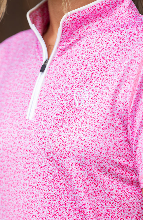 BARE Mosaic Bloom Sunsafe Riding Shirt