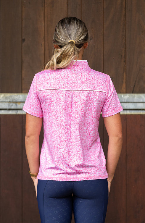 BARE Mosaic Bloom Sunsafe Riding Shirt