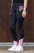 Youth Performance Riding Tights - Mosaic Bloom