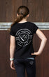 Youth BARE Emblem T-Shirt - Black and Silver