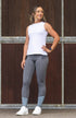 BARE Performance Riding Tights - Grey Phoenix