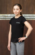 Youth BARE Emblem T-Shirt - Black and Teal