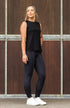 BARE Leopard Tank Top - Black