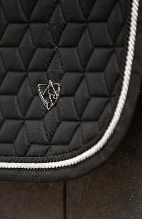 BARE Pro-Rider Dimension Saddle Pad - Dressage Cut - Black