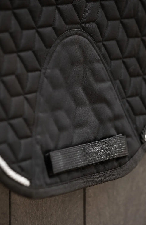 BARE Pro-Rider Dimension Saddle Pad - Dressage Cut - Black