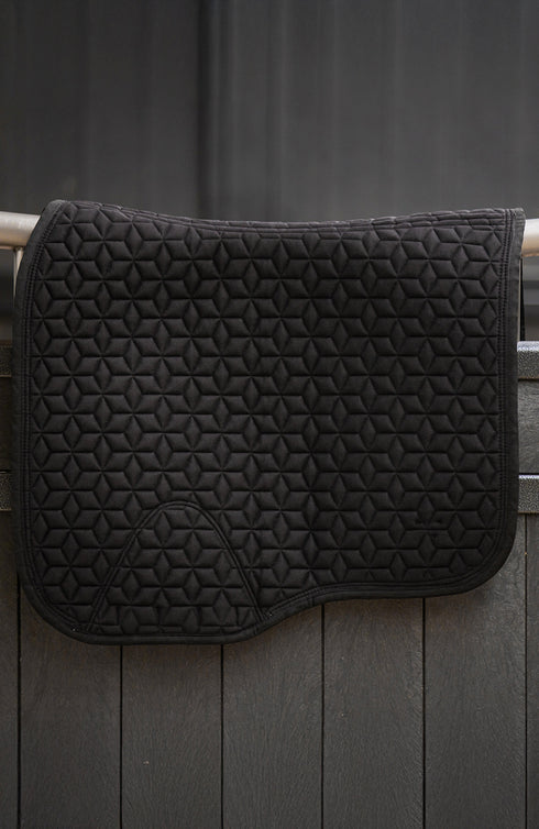 BARE Pro-Rider Dimension Saddle Pad - Dressage Cut - Black