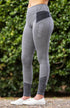BARE Performance Riding Tights - Grey Active Black