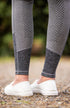 BARE Performance Riding Tights - Grey Active Black