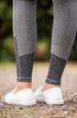 BARE Performance Riding Tights - Grey Active Black