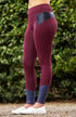 BARE Performance Riding Tights - Ruby Croc