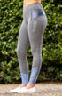 BARE Performance Riding Tights - Grey Periwinkle Splash