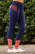 BARE Performance Riding Tights - Oxford Neon Orange