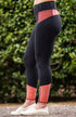 BARE Performance Riding Tights - Neon Orange